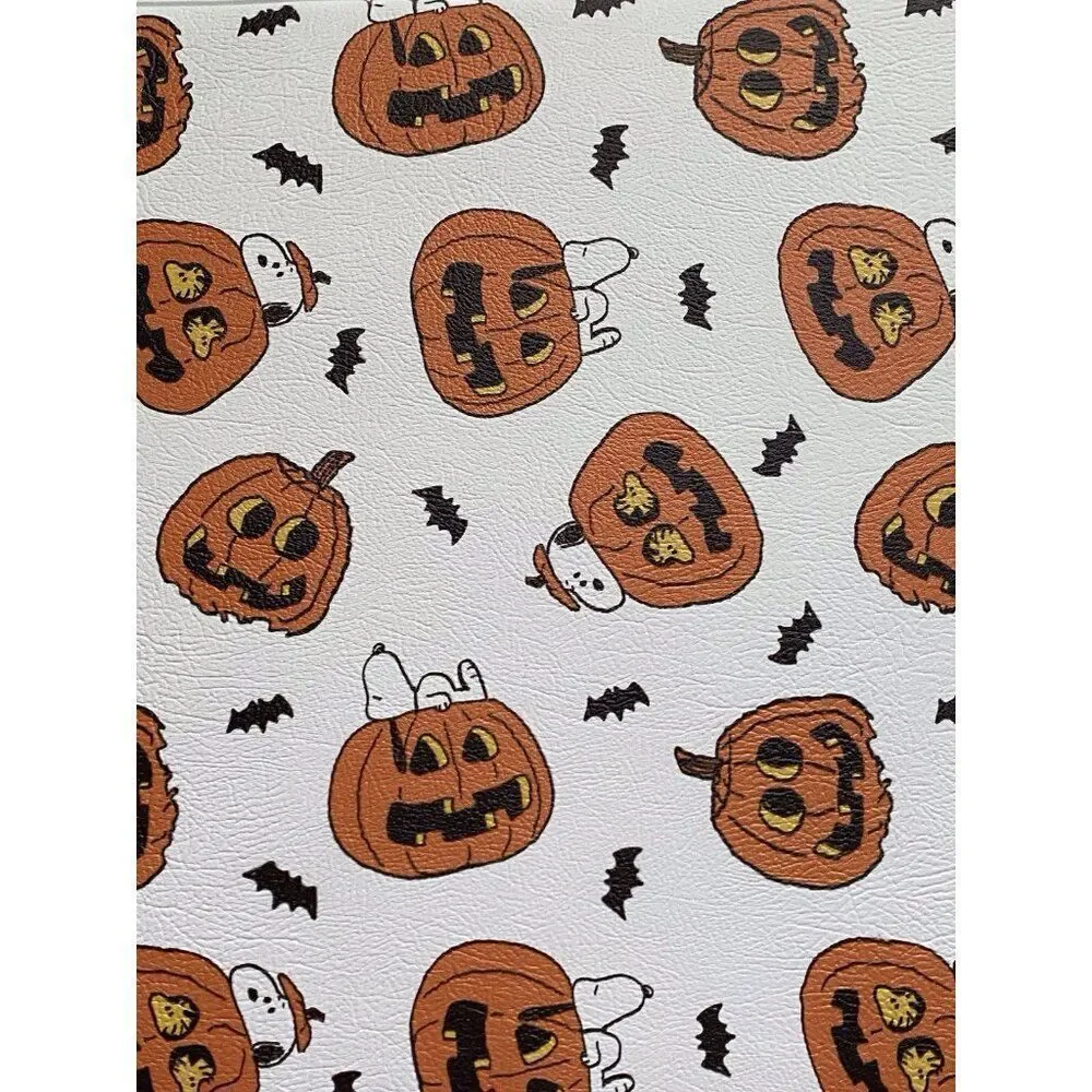 Peanuts Snoopy Woodstock Kitchen Mat Anti Fatigue 18x30”‎ Halloween Pumpkins NEW